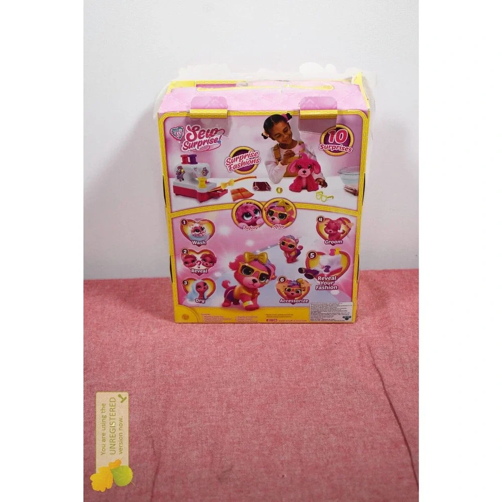 Little Live Pets Scruff-a-Luvs Sew Surprise Fashion Plush - Pink